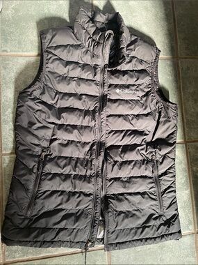 Columbia Omni-Heat Black Quilted Puffer Vest